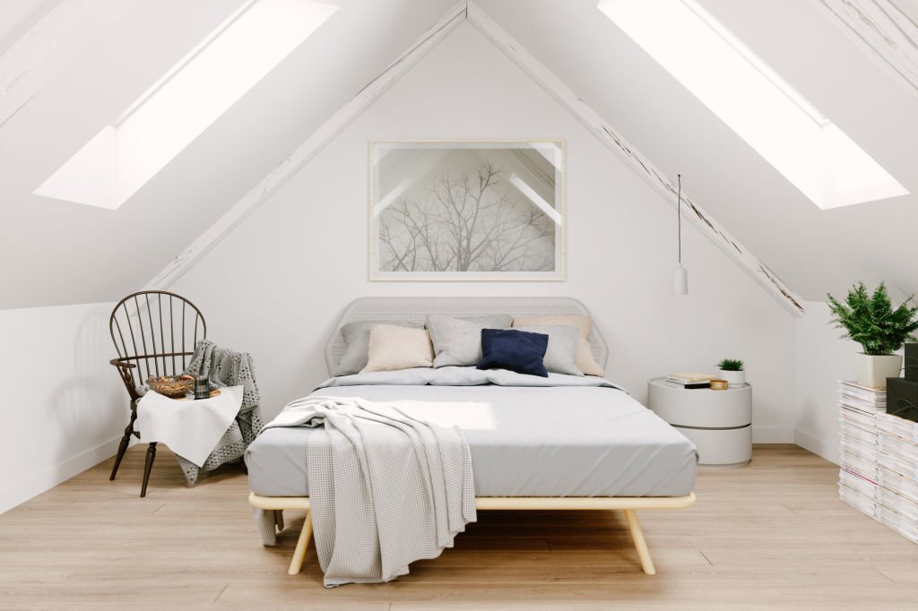 Desain kamar minimalis bergaya scandinave