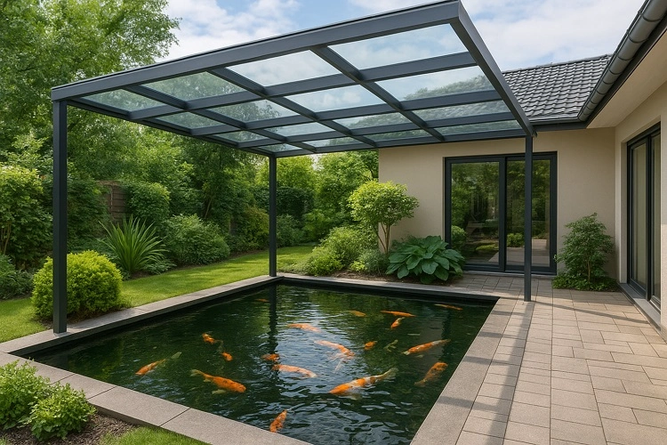 Kanopi mampu memberikan perlindungan pada ikan, Sumber: AI