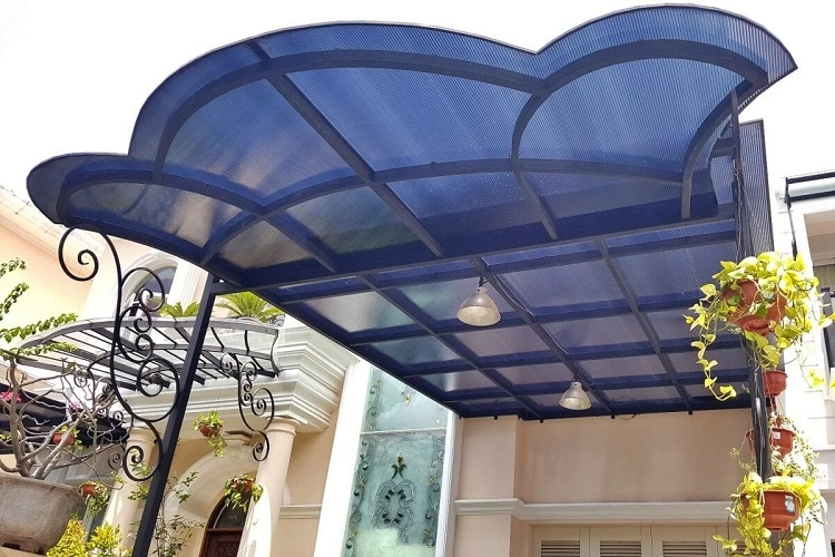 Jenis kanopi yang memiliki beragam warna, Sumber: 99.co